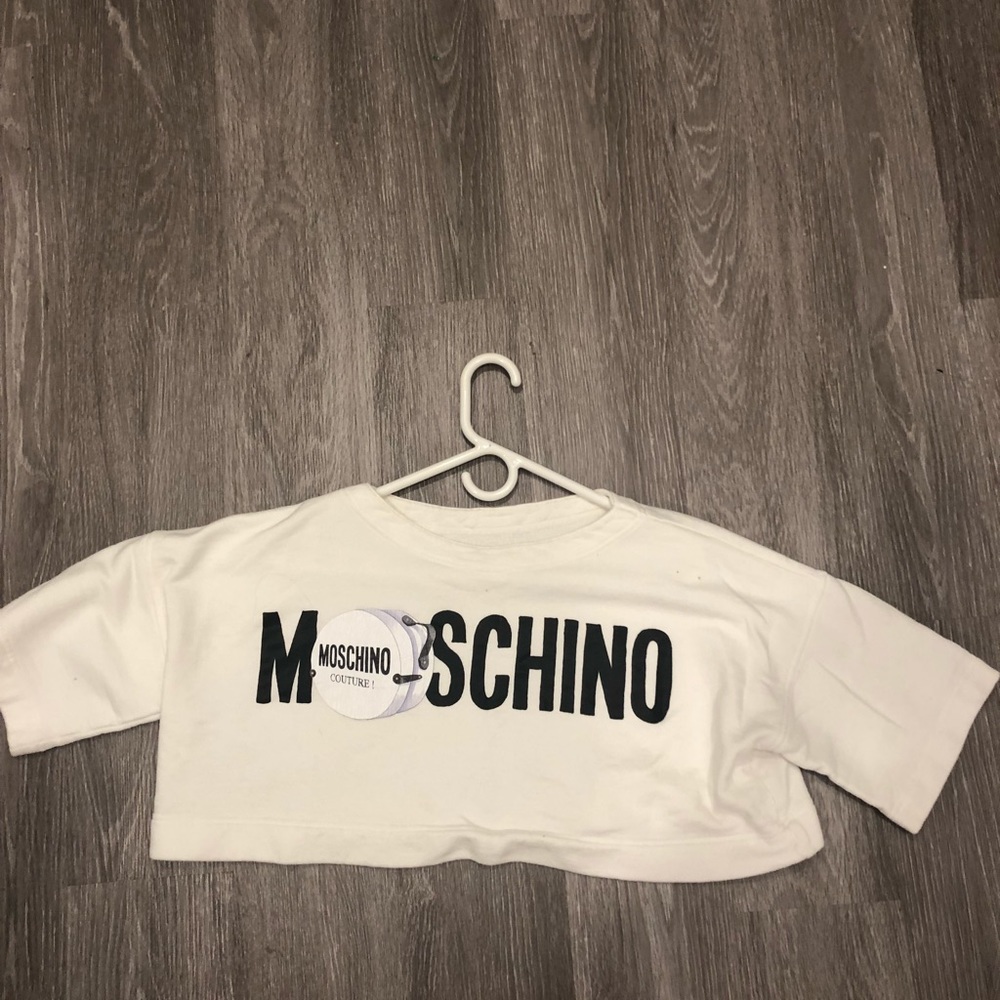 Moschino cropped sweater